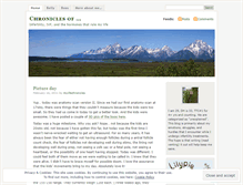 Tablet Screenshot of mylifechronicles.wordpress.com
