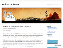 Tablet Screenshot of narodadesamba.wordpress.com