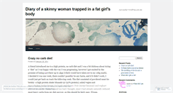 Desktop Screenshot of newskinnyme.wordpress.com