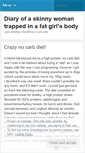 Mobile Screenshot of newskinnyme.wordpress.com