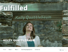 Tablet Screenshot of kellyquattlebaum.wordpress.com