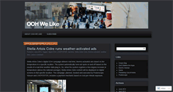 Desktop Screenshot of oohwelike.wordpress.com