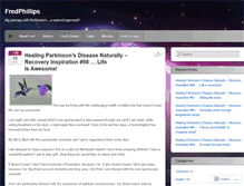 Tablet Screenshot of fredphillips.wordpress.com