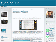 Tablet Screenshot of franksomarriba.wordpress.com