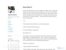 Tablet Screenshot of just1illsion.wordpress.com