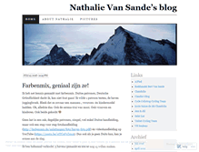 Tablet Screenshot of nathalievansande.wordpress.com