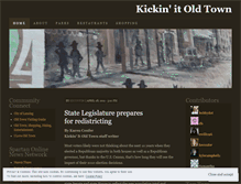 Tablet Screenshot of lansingoldtown.wordpress.com