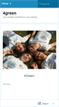 Mobile Screenshot of 4green.wordpress.com