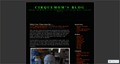 Desktop Screenshot of cirquemom.wordpress.com