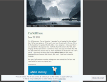 Tablet Screenshot of nomadlangnotes.wordpress.com