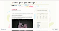 Desktop Screenshot of entretusdedos.wordpress.com