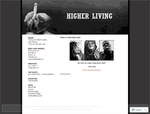 Tablet Screenshot of higherliving.wordpress.com