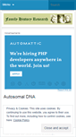 Mobile Screenshot of famresearch.wordpress.com