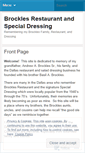 Mobile Screenshot of brockles.wordpress.com