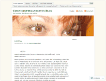 Tablet Screenshot of cinenicinutegandesti.wordpress.com