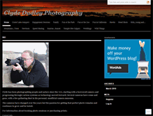Tablet Screenshot of clydedudleyphotography.wordpress.com