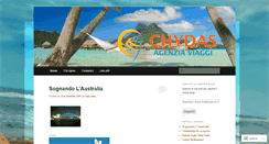 Desktop Screenshot of chydas.wordpress.com