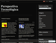 Tablet Screenshot of perspectivatec.wordpress.com