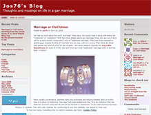 Tablet Screenshot of jos76.wordpress.com