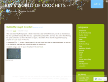 Tablet Screenshot of mycrochetworld.wordpress.com