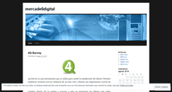 Desktop Screenshot of mercade0digital.wordpress.com