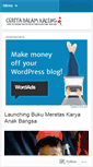 Mobile Screenshot of ceritadalamkaleng.wordpress.com
