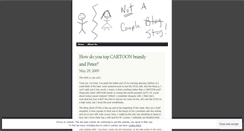 Desktop Screenshot of notacouple.wordpress.com