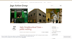 Desktop Screenshot of jagoactiongroup.wordpress.com