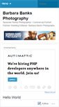 Mobile Screenshot of barbarabanks.wordpress.com
