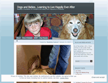 Tablet Screenshot of dogsandbabies.wordpress.com