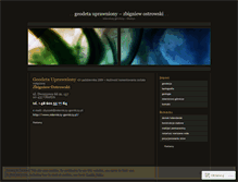 Tablet Screenshot of geodetauprawniony.wordpress.com