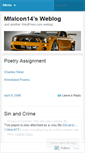 Mobile Screenshot of mfalcon14.wordpress.com