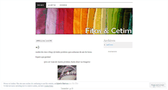 Desktop Screenshot of fitasecetim.wordpress.com