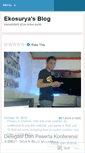 Mobile Screenshot of ekosurya.wordpress.com