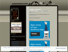 Tablet Screenshot of handwerkplezier.wordpress.com