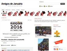 Tablet Screenshot of amigosdejanuaria.wordpress.com