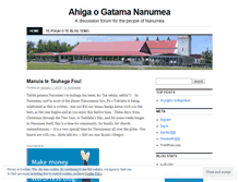 Tablet Screenshot of nanumea.wordpress.com