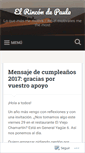 Mobile Screenshot of elrincondepaula.wordpress.com