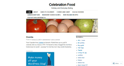 Desktop Screenshot of celebrationfood.wordpress.com