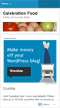 Mobile Screenshot of celebrationfood.wordpress.com