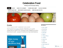 Tablet Screenshot of celebrationfood.wordpress.com