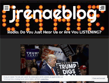 Tablet Screenshot of jrenaeblog.wordpress.com