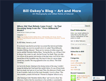 Tablet Screenshot of billoakey.wordpress.com