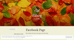 Desktop Screenshot of ibhogs.wordpress.com