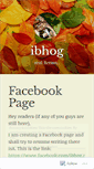 Mobile Screenshot of ibhogs.wordpress.com