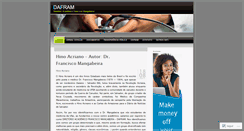 Desktop Screenshot of dafram.wordpress.com