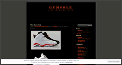 Desktop Screenshot of gumsole.wordpress.com