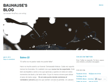 Tablet Screenshot of bauhause.wordpress.com