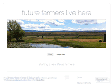 Tablet Screenshot of futurefarmerslivehere.wordpress.com