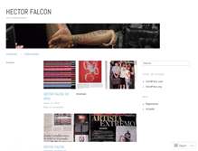 Tablet Screenshot of hectorfalcon.wordpress.com